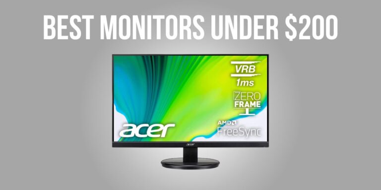 Best Monitors under $200